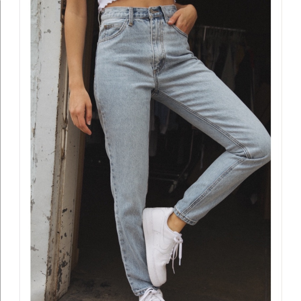 Brandy mom jeans
